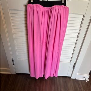 MSGM Pink and Black Skirt